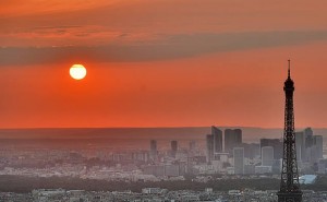 aube sur paris