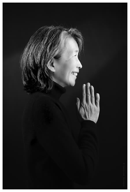 portrait Yu-Ing Galley, calligraphie chinoise et formation à l'écoute active