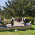 yoga sur le mur