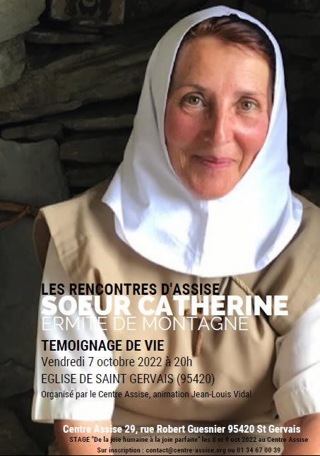 portrait soeur catherine, ermite