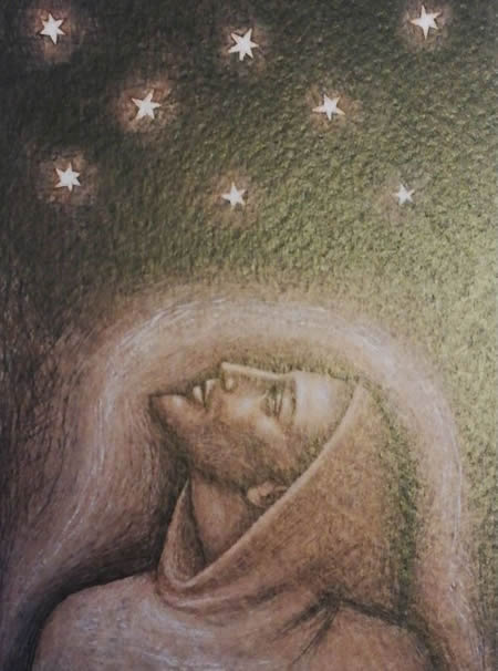 Saint François d'Assise, dans les étoiles