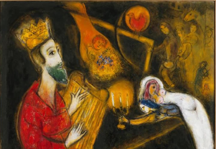 Roi David M Chagall