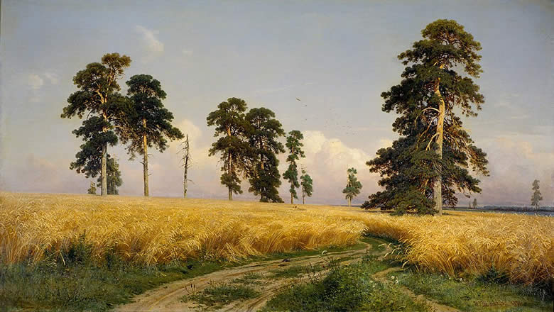 La moisson - -Ivan_Shishkin