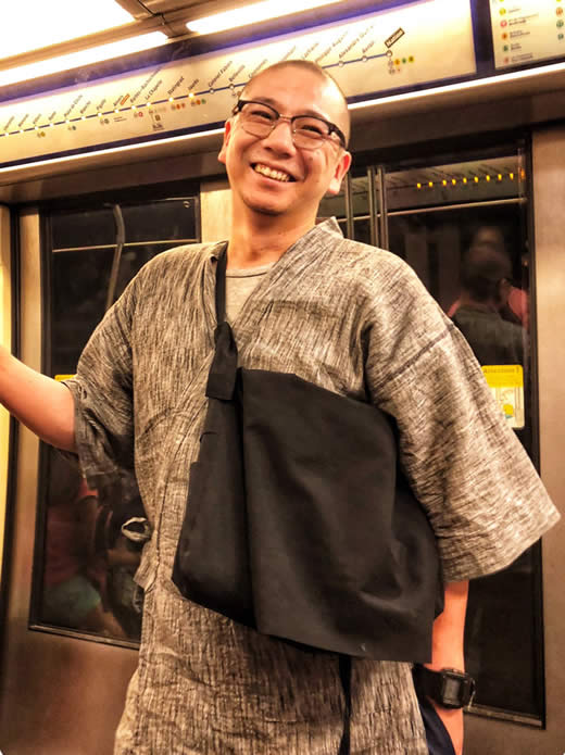 Ryosan, moine zen japonais à Paris