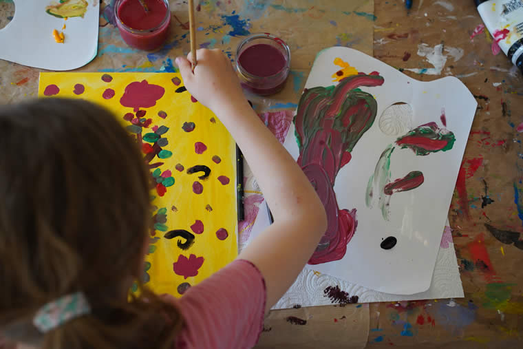 atelier peinture enfants tous les mercredis près de magny en vexin